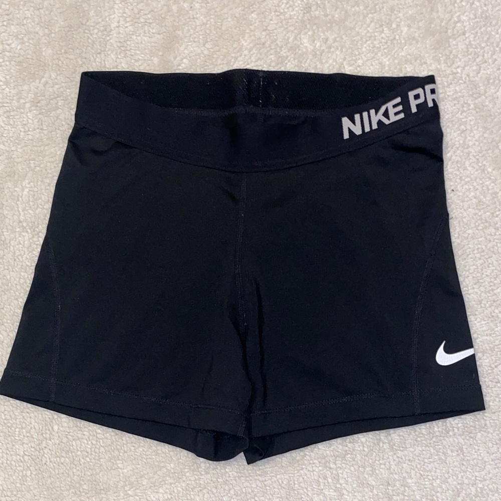 Nike Pro Women's Black Bike Shorts